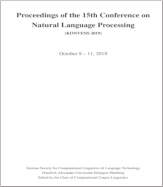 Organized by Stefan Evert (in chief), Andreas Blombach, Natalie Dykes, Paul Greiner, Tim Griebel, Philipp Heinrich, Besim Kabshi, and Thomas Proisl. Edited by The Chair of Computational Corpus Linguistics, University of Erlangen-Nuremberg; German Society for Computational Linguistics & Language Technology.